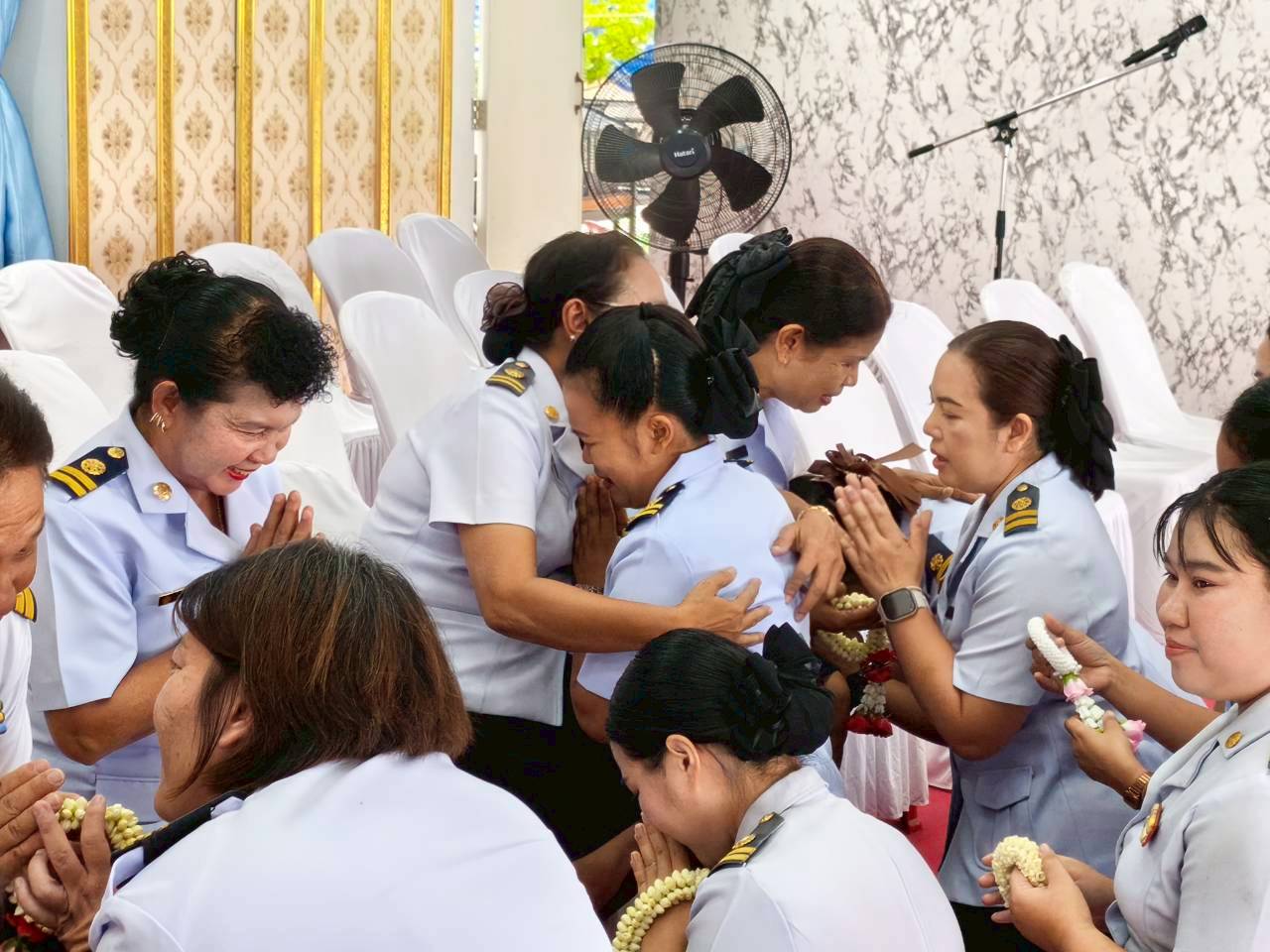 บรรยากาศความซาบซึ้ง